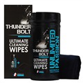 UNPASS THUNDERBOLT - čistící a ochranné ubrousky 80 ks + utěrka z mikrovlákna