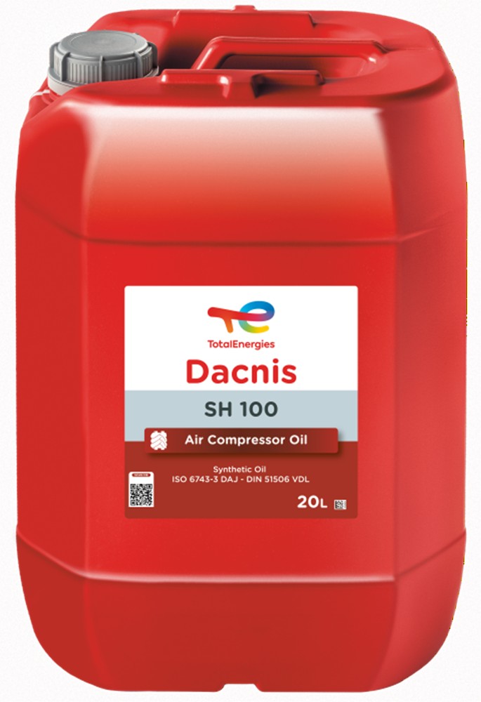 Total DACNIS SH 100 - 20L kompresorový olej