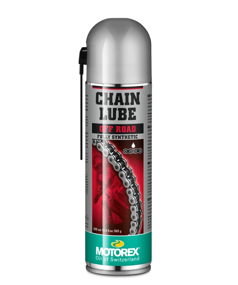 MOTOREX CHAINLUBE OFFROAD 500ml - Syntetický spray na řetězy
