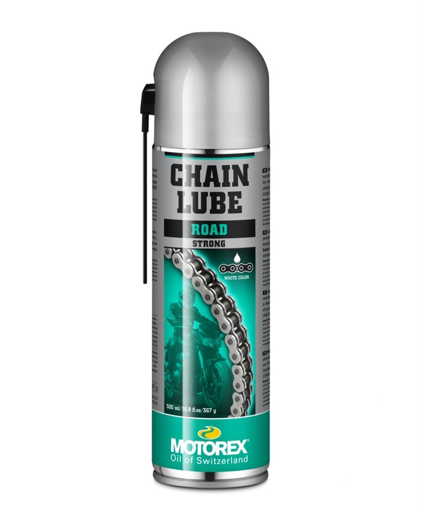 MOTOREX CHAINLUBE ROAD STRONG 500ml - sprej na řetězy
