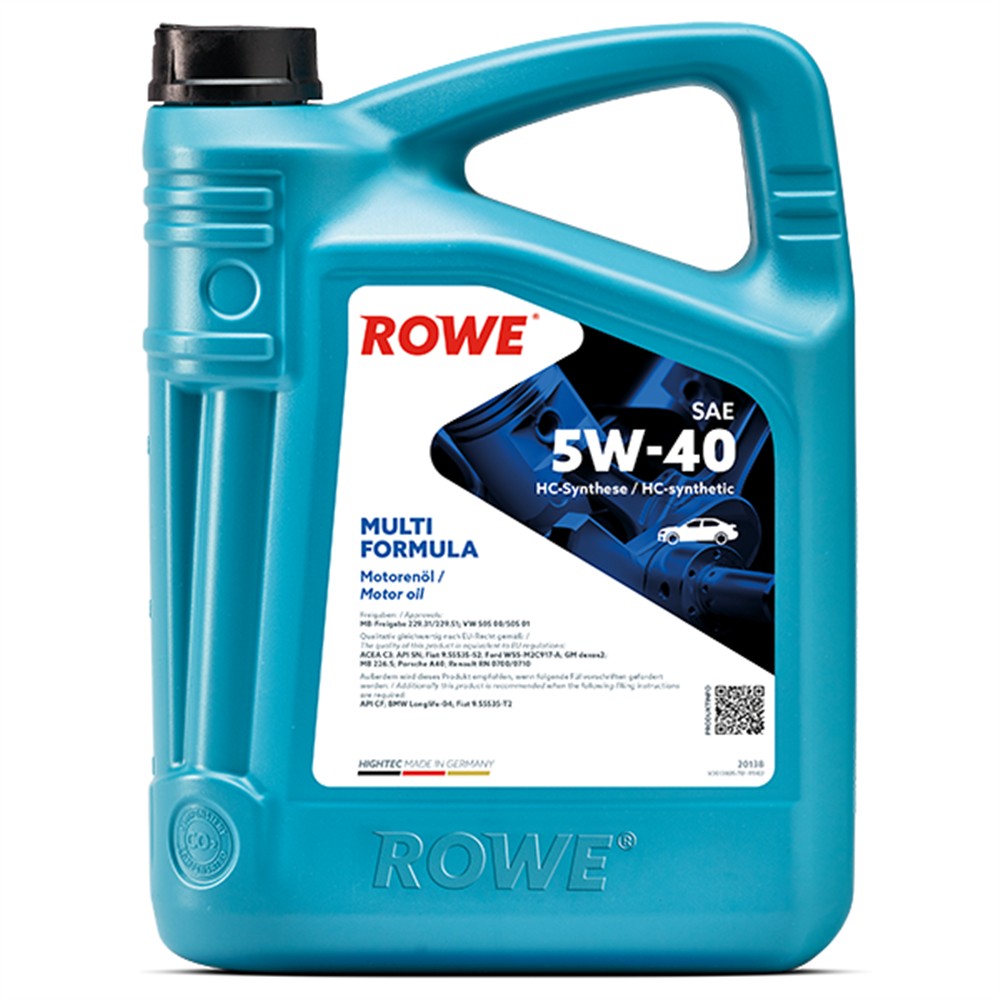 ROWE HIGHTEC MULTI FORMULA SAE 5W-40 - 5 L olej pro PD