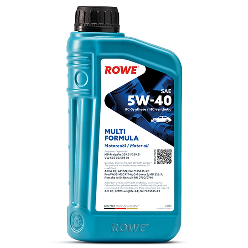 ROWE HIGHTEC MULTI FORMULA SAE 5W-40 - 1 L olej pro PD