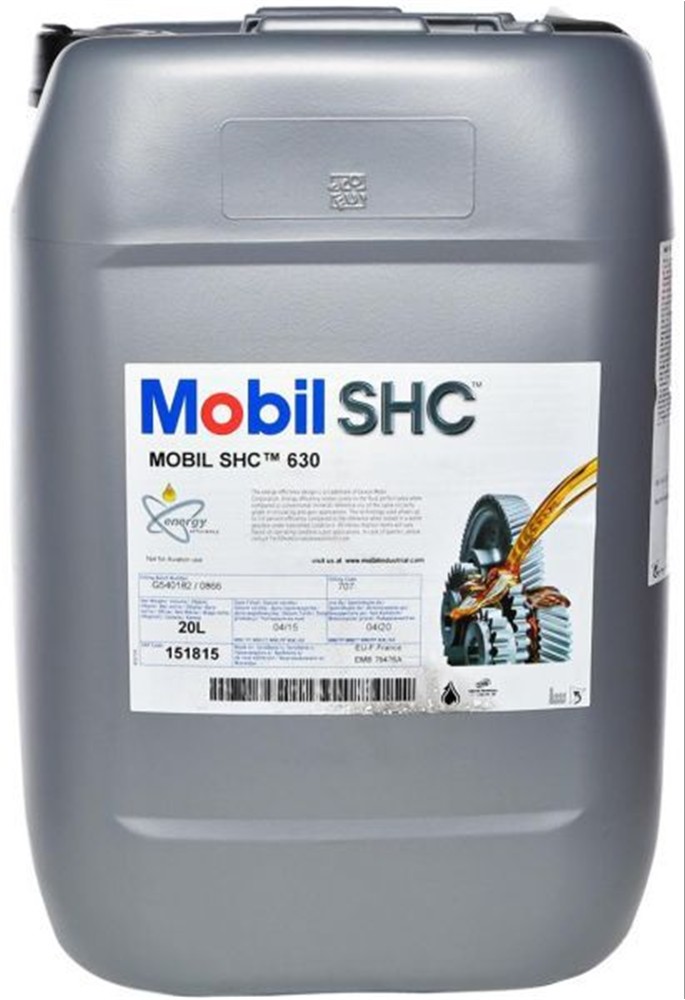 MOBIL SHC 630 - 20L PAO převodový a ložiskový olej