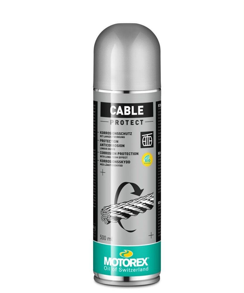 Mazivo na lana sprej MOTOREX CABLE PROTECT SPRAY - 500ml
