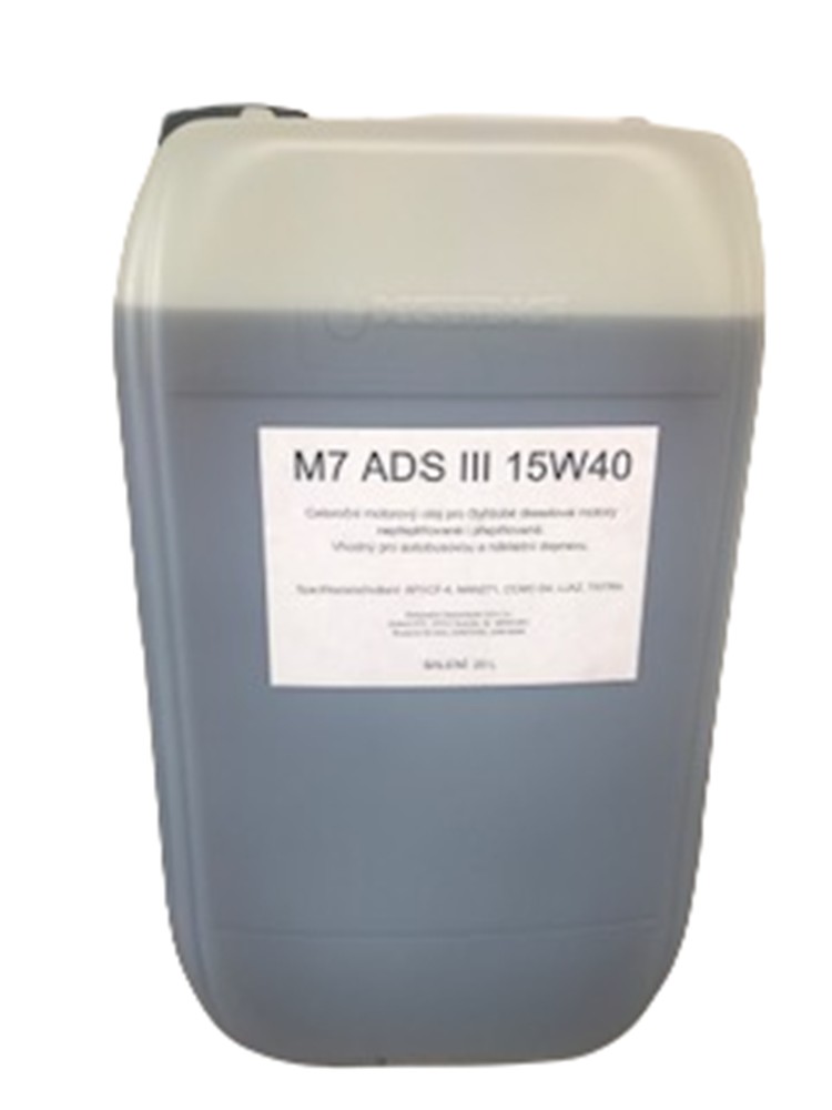 M7 ADS III - 20L motorový olej 15W40  - stáčený