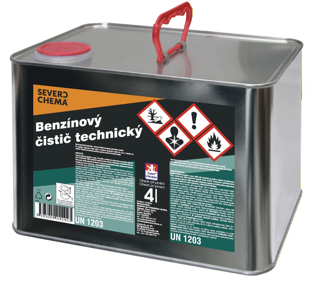 Benzínový čistič technický - 4L